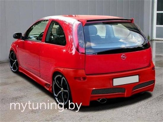 Задний бампер RADICAL Opel Corsa C