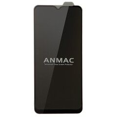 Защитное стекло 9H HD Privacy ANMAC для Samsung Galaxy A22 5G / A22s 5G (Антишпион) (Черная рамка)