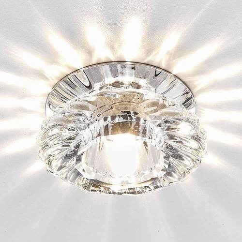 Встраиваемый точечный светильник D8180 CL/CH хром/прозрачный G4-G6.35