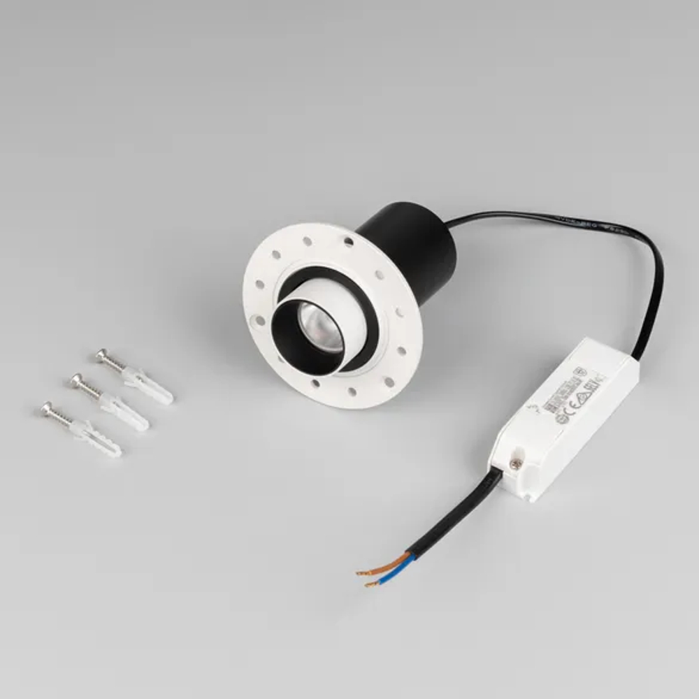 Светильник SP-NUANCE-TRIMLESS-PULL-R35-7W Warm3000 (WH, 36 deg, 230V) (Arlight, IP40 Металл, 5 лет) 049909