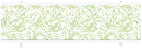 Экран для ванны Метакам "Кварт" 1,68 зеленый мрамор (CS00011043)