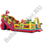 Большая и высокая горка "Саванна ПРОФИ"