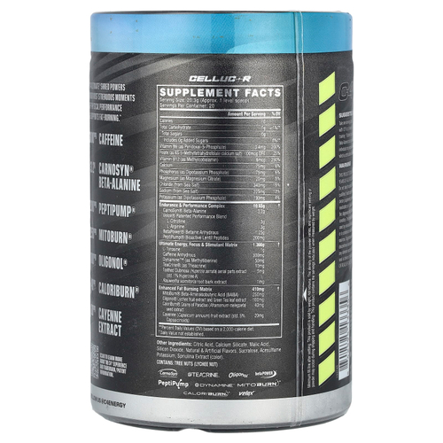 C4 / Cellucor, C4® Ultimate Shred, предтренировочный комплекс, Frozen Bombscle, 406 г (14,3 унции)