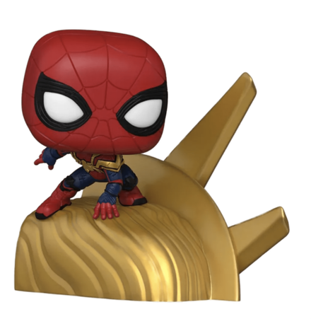 Фигурка Funko POP! Deluxe Bobble Marvel Spider-Man No Way Home Battle Spider-Man (Exc)