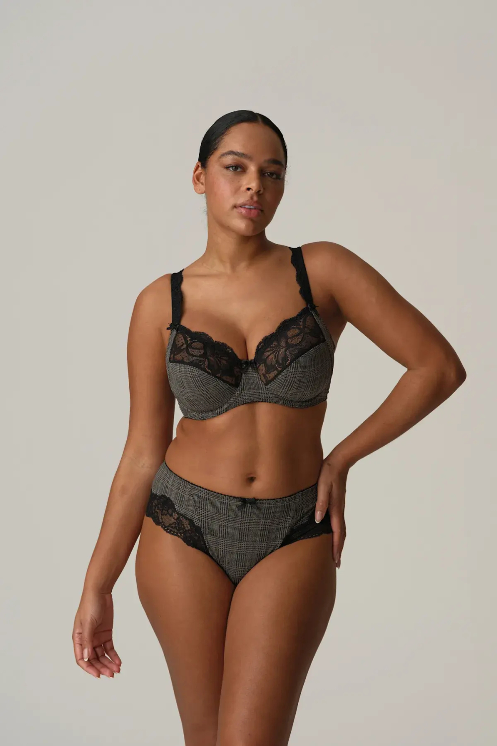 PRIMADONNA Трусы-шорты, серо-черный