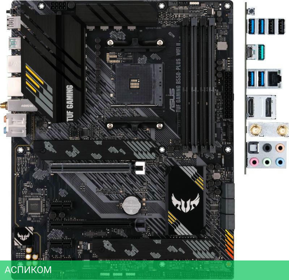 Материнская плата ASUS TUF Gaming B550-Plus WiFi II DDR4
