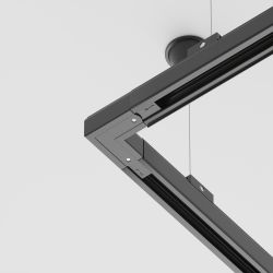 Коннектор угловой для 3-фазного шинопровода Maytoni Trinity Accessorises TRA005CL-31B-R