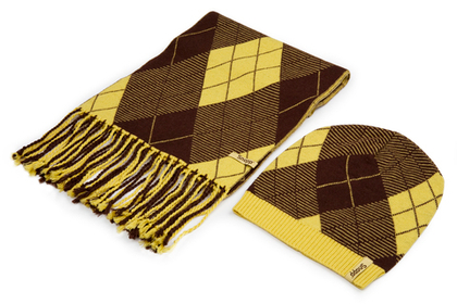 Комплект Snapp: шапка и шарф (жёлтый)