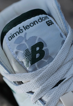 Кроссовки Aimé Leon Dore x New Balance 650R 'White Green' BB650RL1