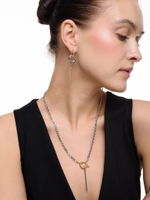 Серьги "Brutal Stick" Bicolor