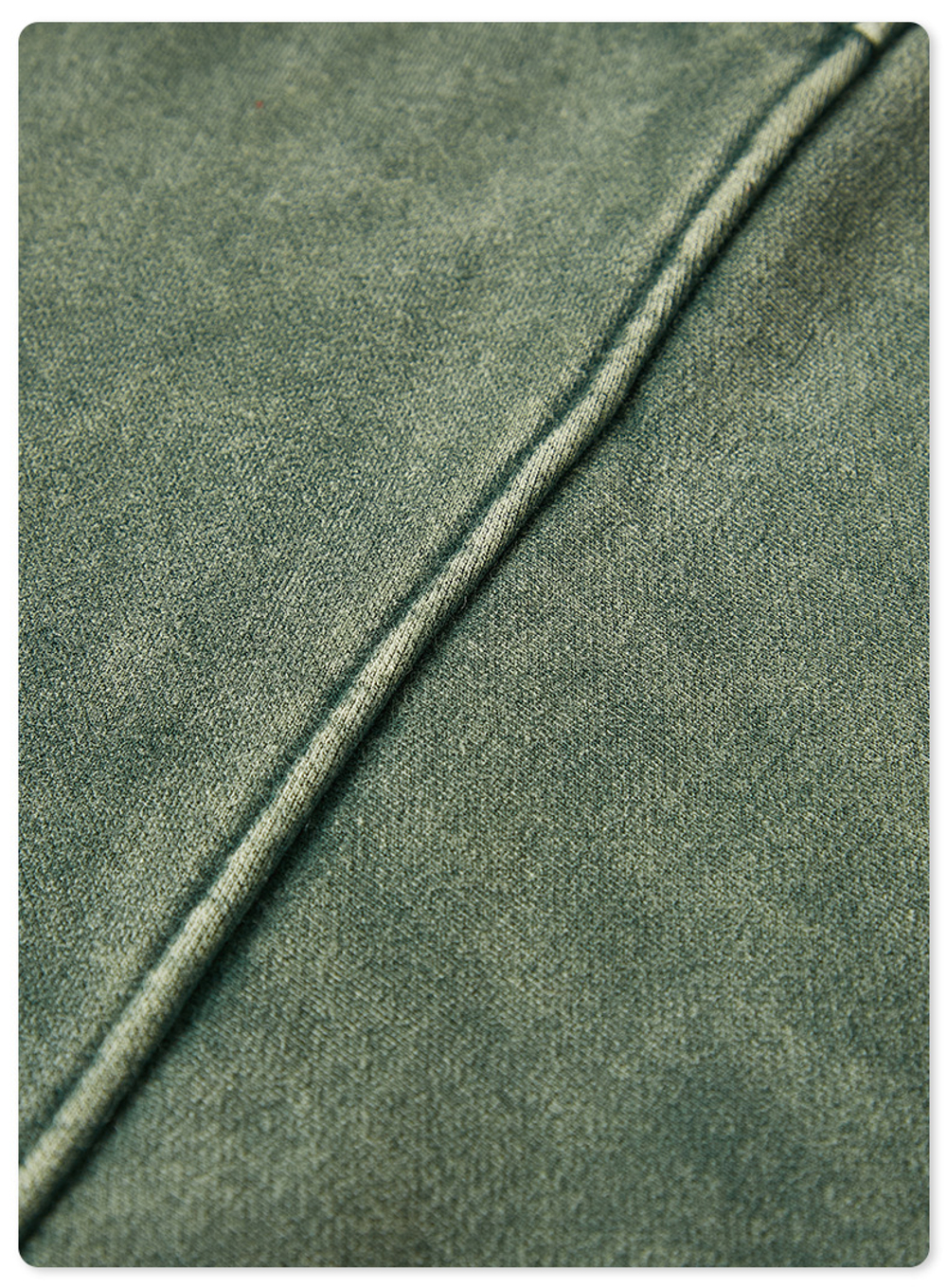 Американский модный брендовый костюм мужской зелёного цвета с эффектом потёртости с капюшоном и двойной молнией для мужчин.