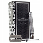 Edwin Jagger DE3D14BL Laser Diamond - Станок хром эффект алмаза Т-образный