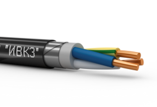 Кабель медный силовой бронированный ВБШвнг(А)-LS 3х4-0,66 (ож) ГОСТ