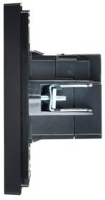 FORTE&PIANO Розетка USB A+C 3,1А FP150 черный IEK