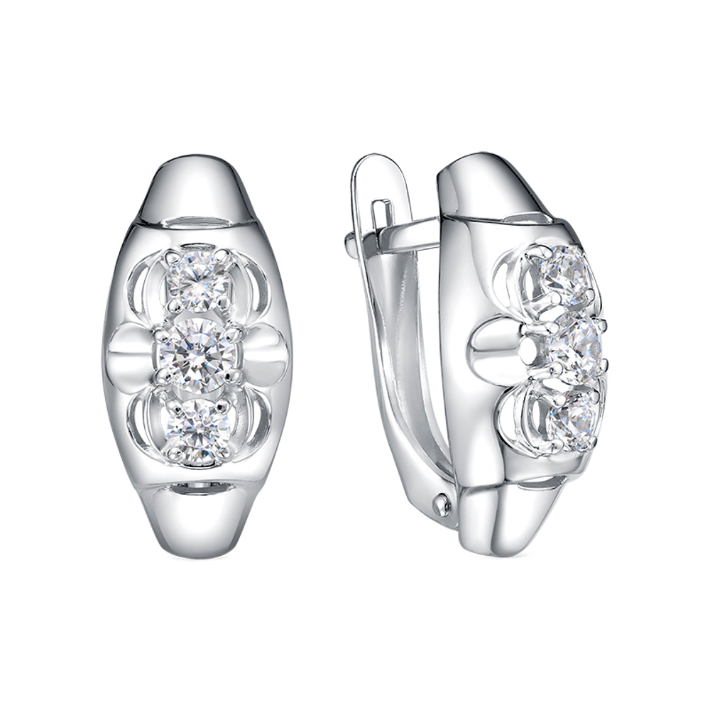 Серьги из серебра 925 пробы
