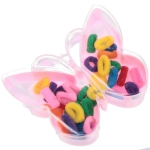 Резинка для волос 35шт «Loyal friend - Бабочка», 9,5*11,5см (пакет с подвесом)