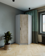 Шкаф угловой Ларс скос (МБ3)