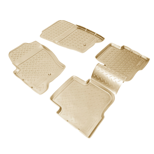 Ковры в салон Norplast/Unidec для Land Rover Discovery III (2005-2010)Полиуретан,Бежевый, арт.NPL-Po-46-05-B