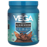 Vega, органический растительный протеин, комплекс премиального качества, шоколад, 375 г (13,2 унции)