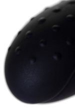 Вибростимулятор простаты с подогревом (Цвет: черный с синим)