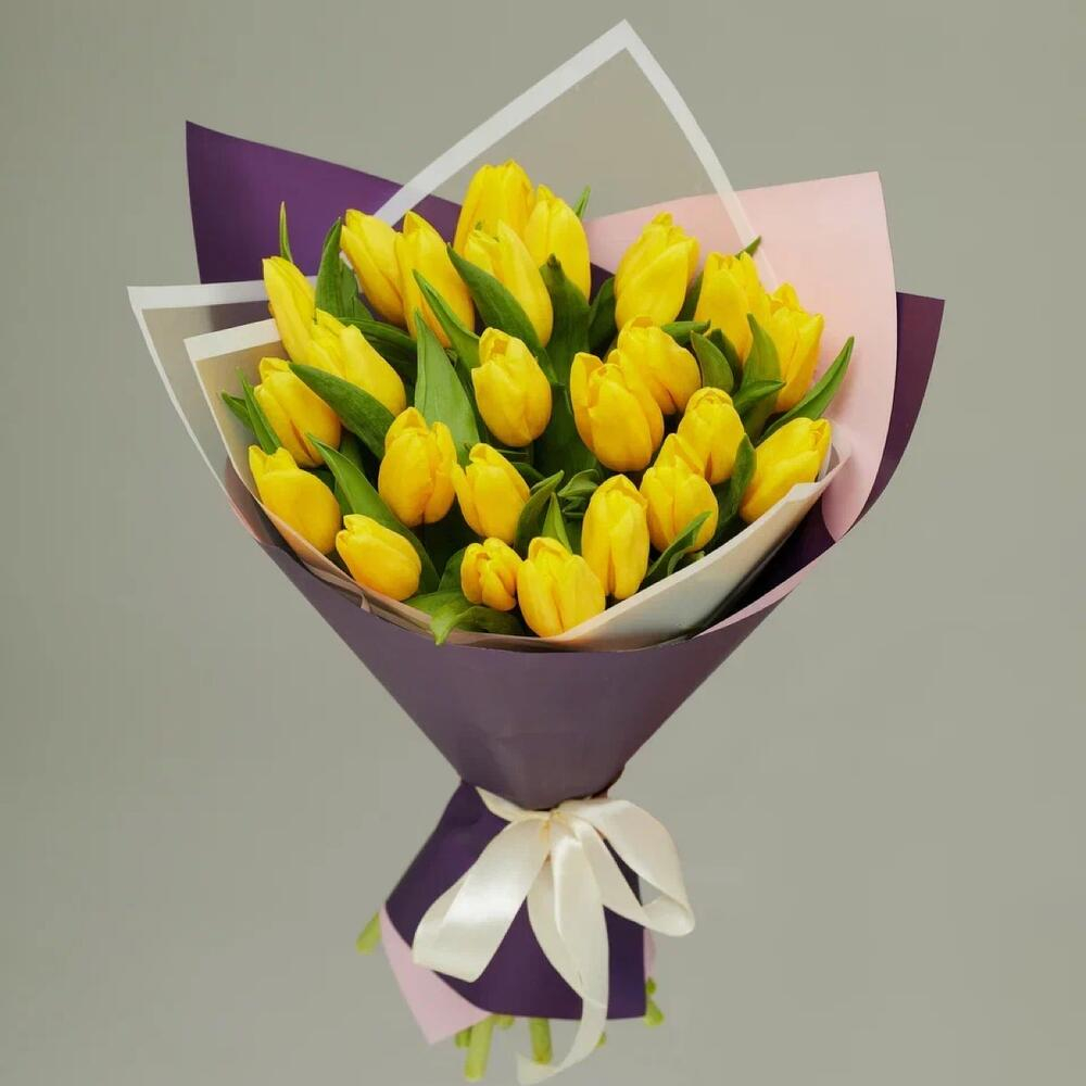 Букет из тюльпанов