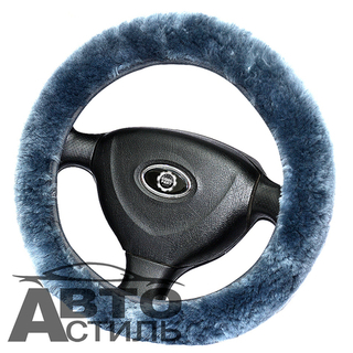 Оплетка на руль круглая Coolpart MAXIMAL Австралия (38*38) - МЕХ - AB-GR серая