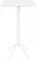 Стол пластиковый барный складной Sky 60х60 белый