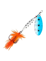 Блесна вращающаяся Abu Garcia Reflex White, 7 г, LF Silver