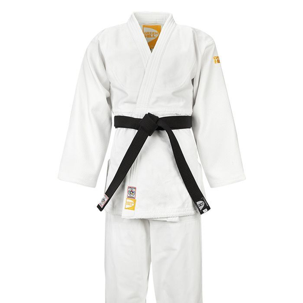 JSPT-10361 Кимоно дзюдо PROFESSIONAL GOLD IJF APPROVED белое