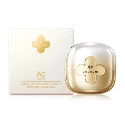 Cocochi Кремовая антивозрастная маска-эссенция для кожи лица Кокочи - AG Ultimate Facial Essence Cream Mask N, 90 г/20 г