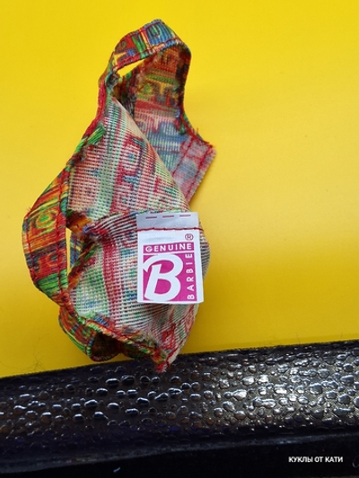 Одежда для куклы Барби винтаж купальник 03825