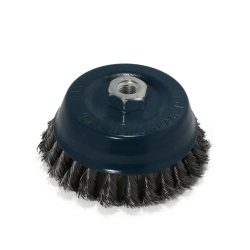 Кордщетка чашеобразная стальная витая для УШМ 125мм (М14) Forsage F-BWC105