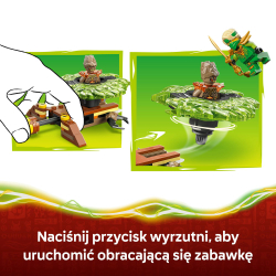 LEGO NINJAGO - Ллойд против земного монстра на спиннере 71850