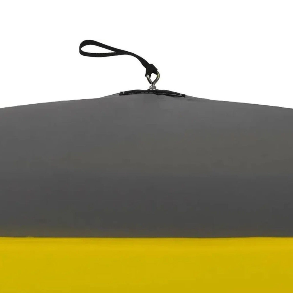 Палатка зимняя утепленная Premier Fishing Куб-2 желтый/серый (PR-WFSCI-180YG)