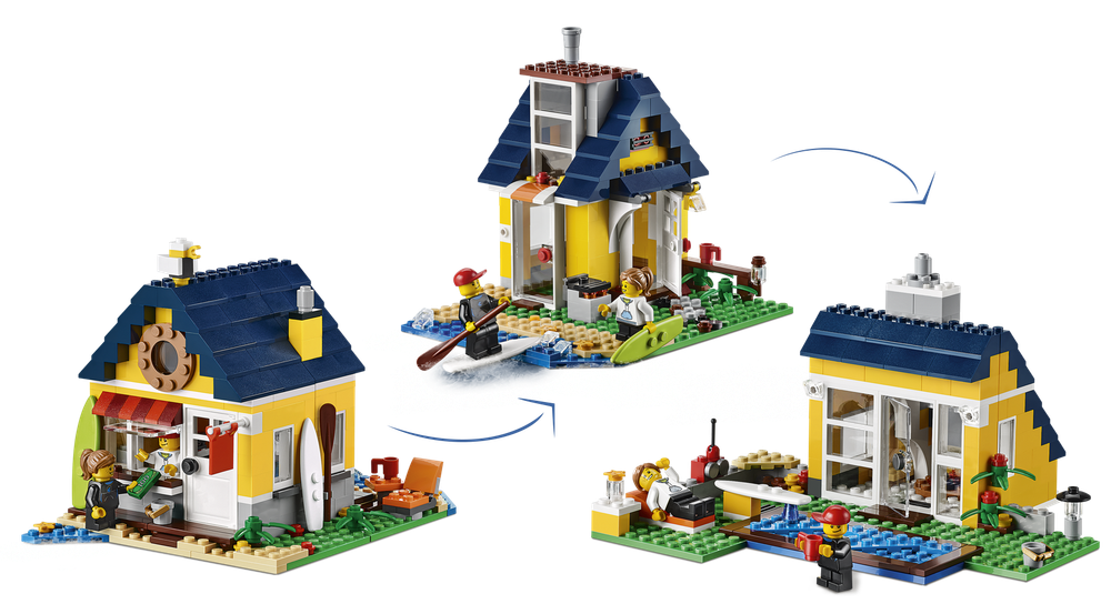 LEGO Creator: Домик на пляже 31035 — Beach Hut — Лего Креатор Создатель