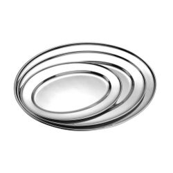 Блюдо овальное 35*21 см нерж. P.L. Proff Cuisine