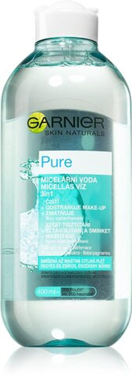 Garnier Pure - очищающая мицеллярная жидкость /   400  ml  / GTIN 3600541595101