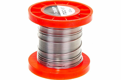 Припой ПОС 61 (0.8 мм; 50 г; проволока) Зубр 55450-050-08