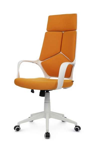 Кресло Iq Rv RCH 8989 Белый пластик/Оранжевый