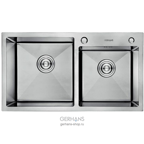 Кухонная мойка премиум GERHANS K37843-S