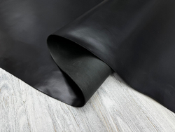 Monteria Satin Nero (1,4-1,6 мм), цв. Черный, натуральная кожа