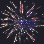 Батарея салютов "Новогоднее настроение" 7 залпов 0,8 дюйма