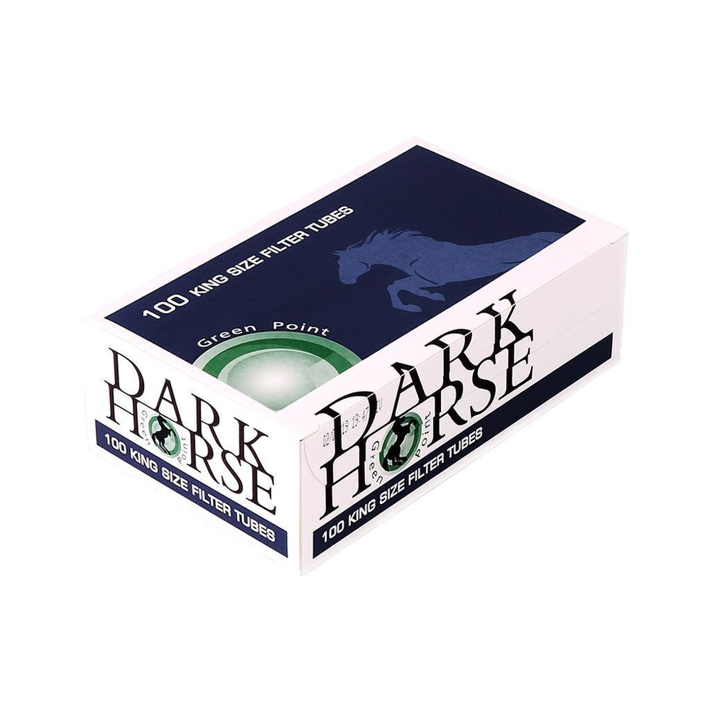 Гильзы для сигарет "Dark Horse" Green Point 100шт.