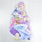 Наклейка новогодняя большая 33*43см, в ассортименте