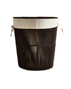 Zara Home Корзина из нержавеющей стали, цвет коричневый, 47 см