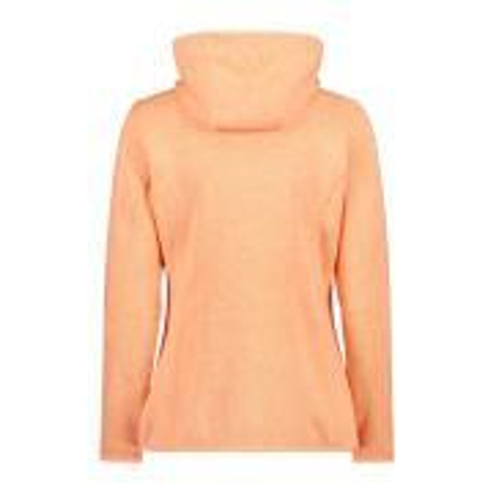 Толстовка флисовая CMP Women's hooded fleece  3H19826 Jacket, артикул 3H19826, цвет  Light Orange (32CN)