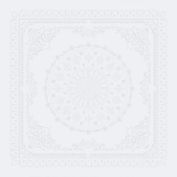 Скатерть Garnier Thiebaut Eloise Blanc (174 x 364 см)