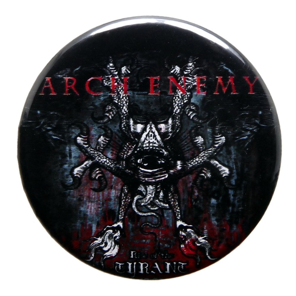 Значок металлический на булавке группы Arch Enemy