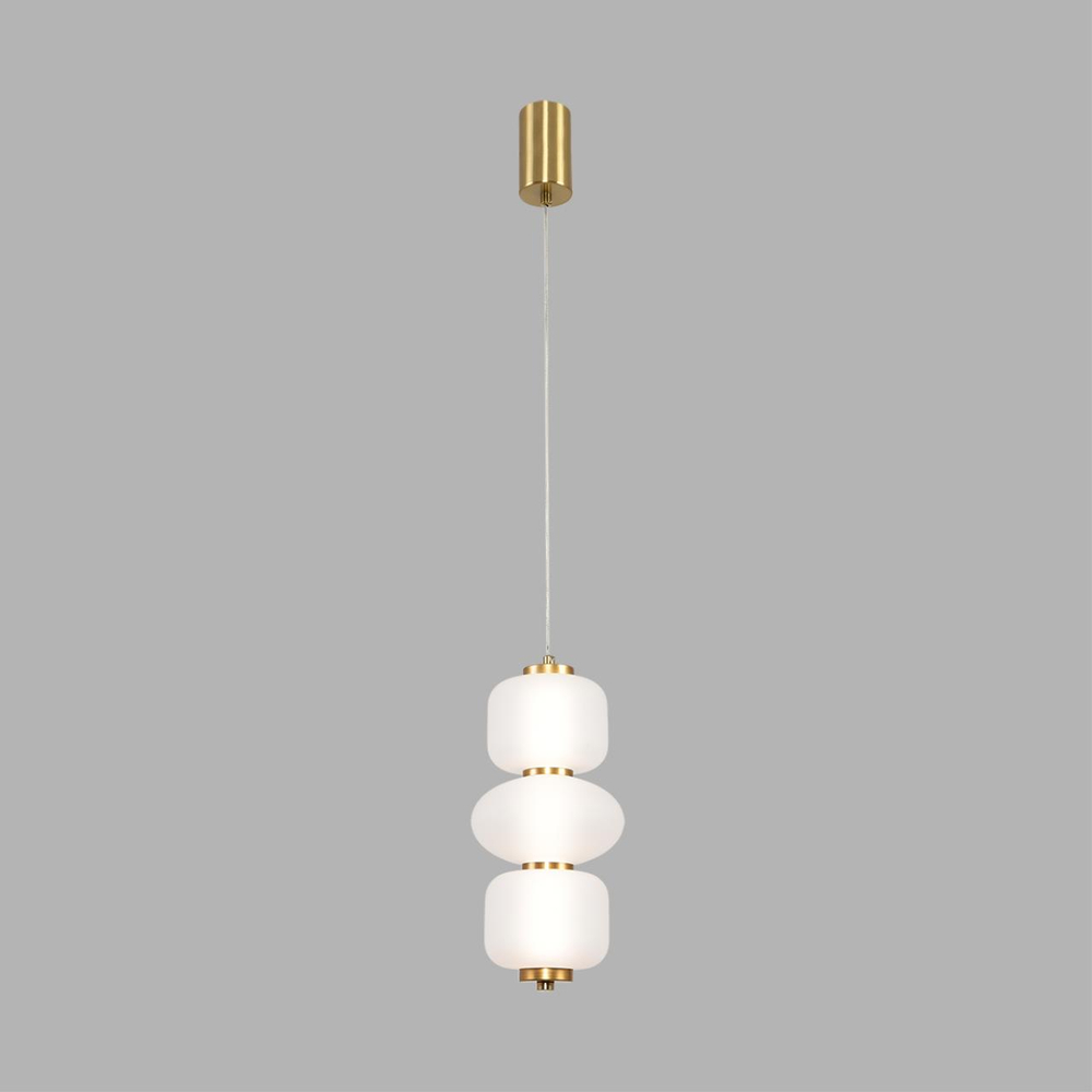 8324/25L LEDIO LN26 377 бронза/белый, металл/стекло Подвес LED 10W 4000K 220V TAISHA