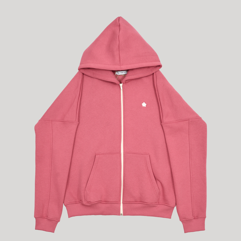 Zip-Up Hoodie Baroque Rose